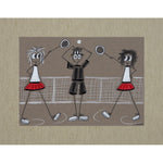 Carica l&#39;immagine nel visualizzatore di Gallery, Istruttore di tennis - Pastello a cera e olio su carta
