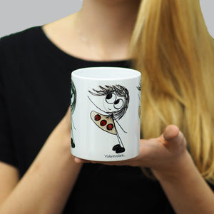 Volarevolare - Tazza mug con disegno artistico a colori